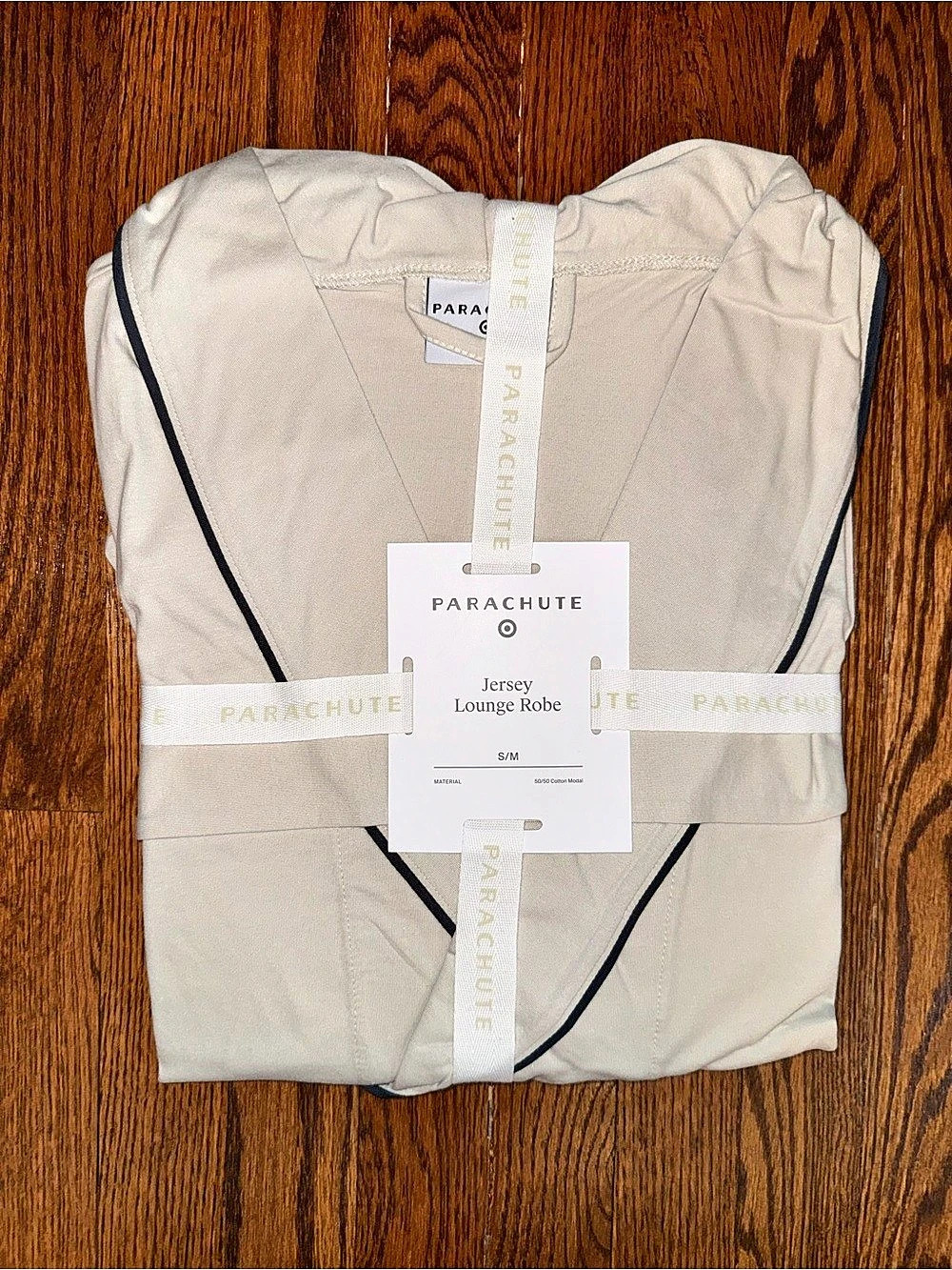 Parachute Jersey Lounge Robe in Gray Size Medium